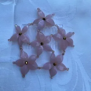 New Handmade beaded flower design kippah head cover judaica il_1080xN.1402182555_jucx.jpg main image 2